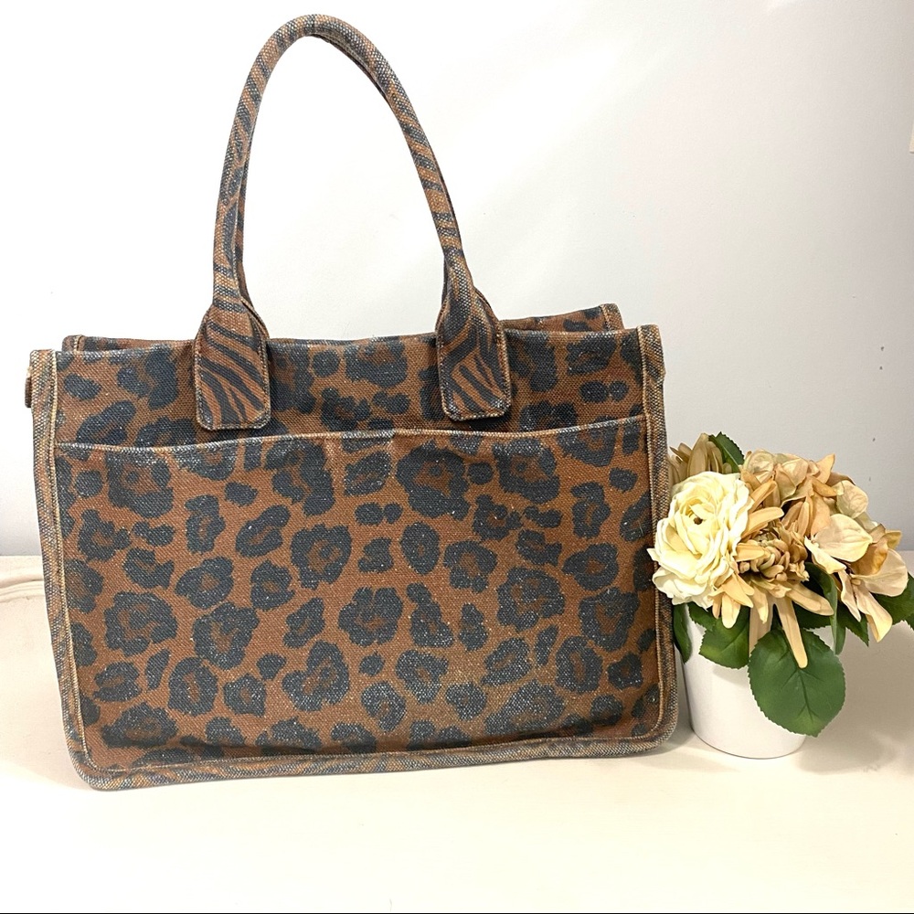 Vince Camuto Animal Print Tote Bag